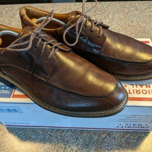CLARKS Un-Structured Dress Shoes (Brown) 11 Medium - Comfortable and Super Nice!